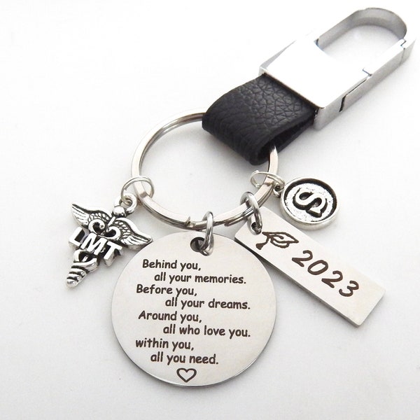 Licensed Massage Therapist Gift-LMT Gift-LMT Graduation-Medical Gifts-Massage Therapist Keyring Wellness-Gifts-Hands-University Graduate