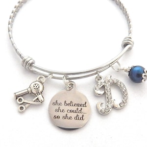 COSMETOLOGY Gift, Personalized Hairstylist Gift, Hairdresser Graduation Jewelry, Hair Stylist, Hair Dresser Cosmetology Graduate Gift,
