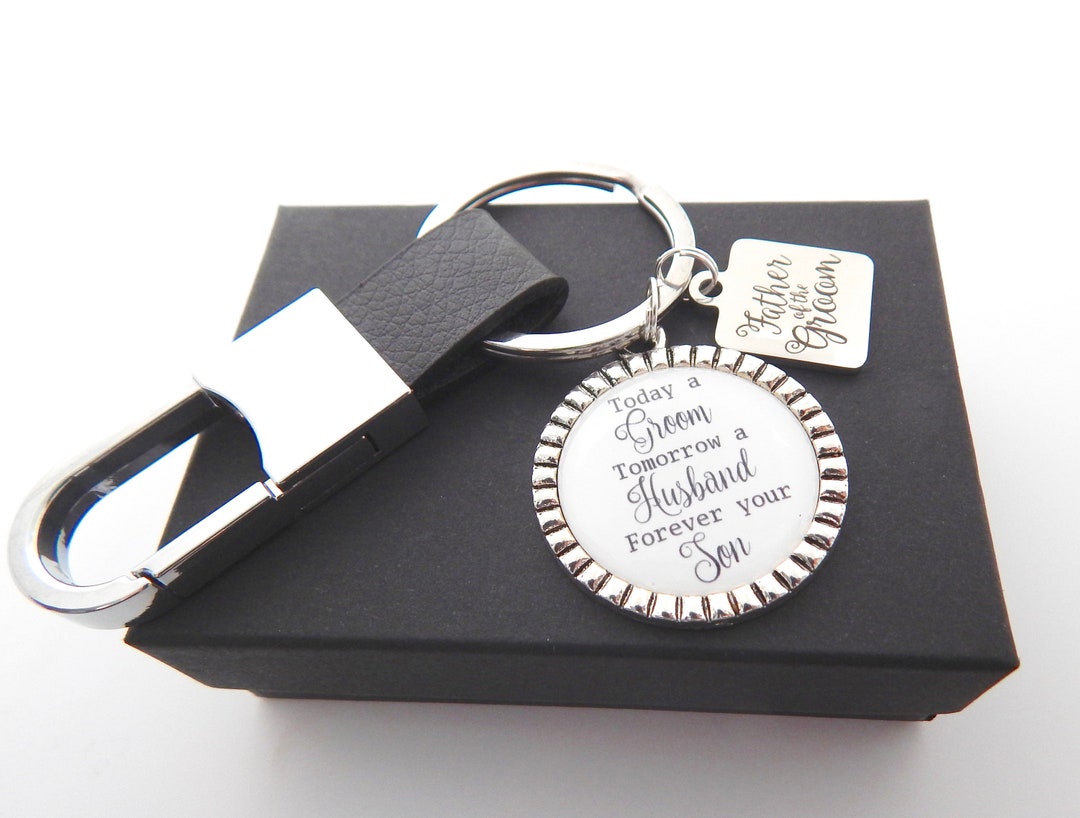 Father of the Groom Keychain & Wedding Gift for Dad-dad - Etsy