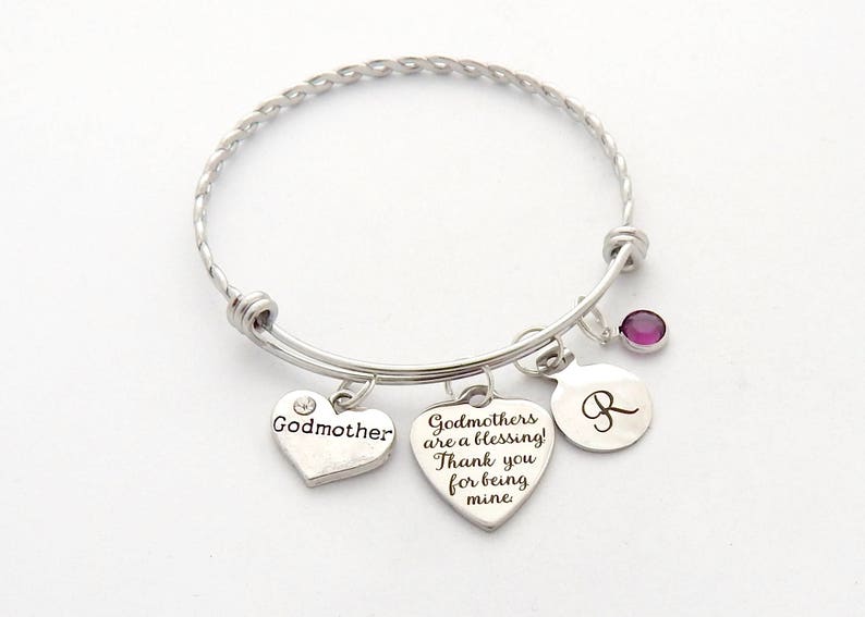 GODDAUGHTER GIFTPersonalized Goddaughter Bracelet Godchild Etsy