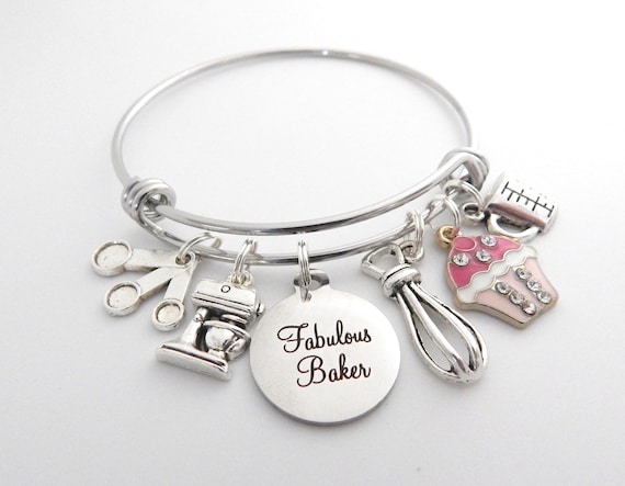 Baker Gifts-baking Bracelet-chefs Gifts-culinary Student Gift 