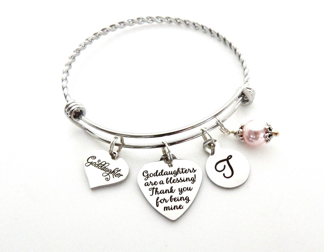 GODDAUGHTER Giftpersonalized Goddaughter Bracelet Gift for Godchild