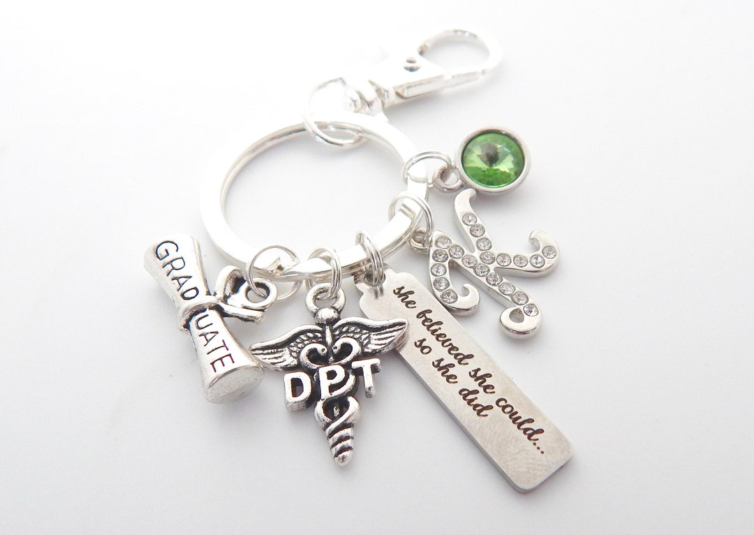 Graduation Gift For DPT Keychain / 2024 Doctor Of Physical Therapy Key