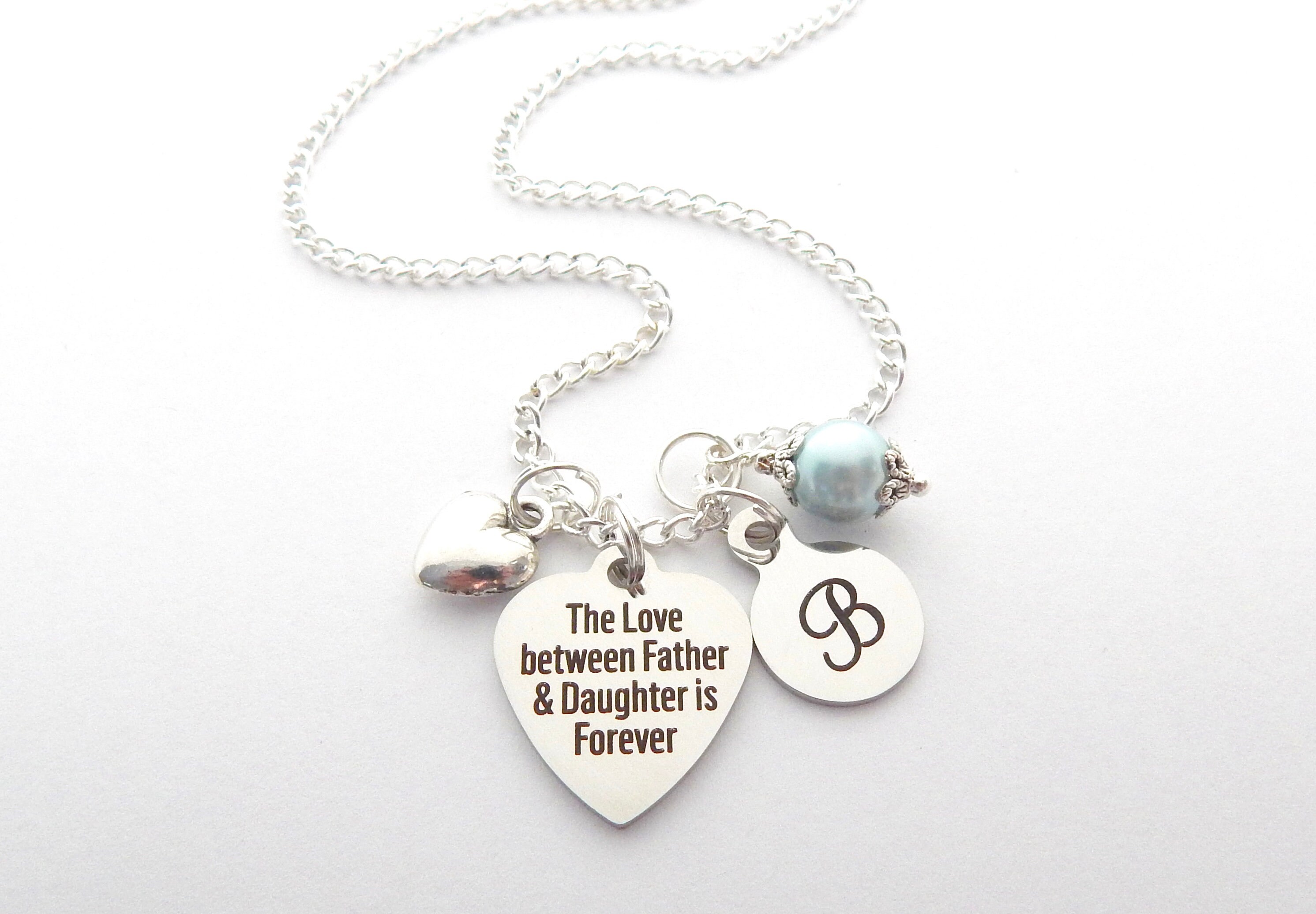 Father daughter necklace tiffany best sale