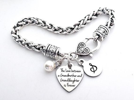 Grandmother Granddaughter Bracelet-gifts for Grandkids-little Girl