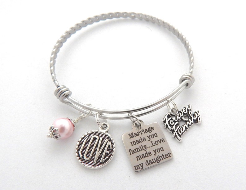 Daughter in Law BRACELET Bride Gift Daughter/bride Etsy