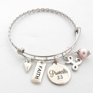 Scripture Jewelry-bible Verse Bracelet Jeremiah 29:11 for I Know the ...