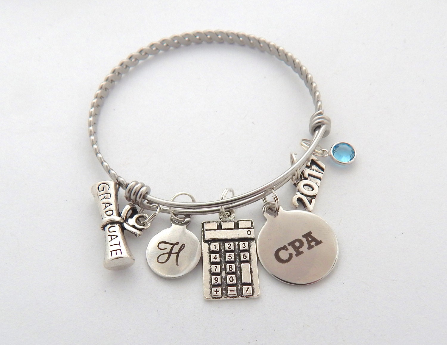 CPA Graduation Gift CPA Jewelry CPA Bracelet Gifts for Etsy