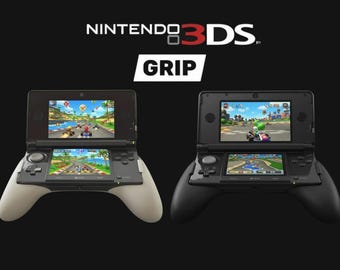 Empuñadura ergonómica para Nintendo 3DS: mango impreso en 3D, cómodo para largas sesiones de juego, regalo ideal para gamers de Nintendo.