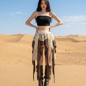 Brown Festival Dress - Etsy Canada