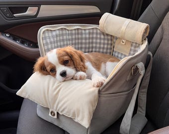 Cotton Pet Sling Carrier: Small Dog Cat Travel Tote Bag