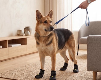 Waterproof Dog Boots for Large Dogs: Breathable, Anti-Slip, All-Season Protection