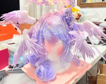 Dreamy Fairy Glowing Headpiece, Angel Wings Headpiece