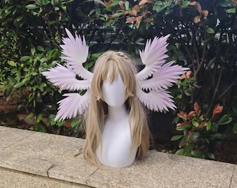 Angel Feather Wings Headdress，Golden Angel Wing Headpiece