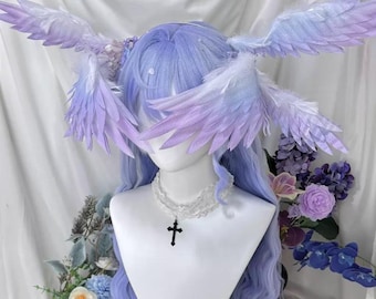 tocado de alas de ángel