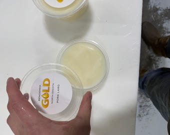 100% Pure Pork Lard | Small Batch | USA Sourced