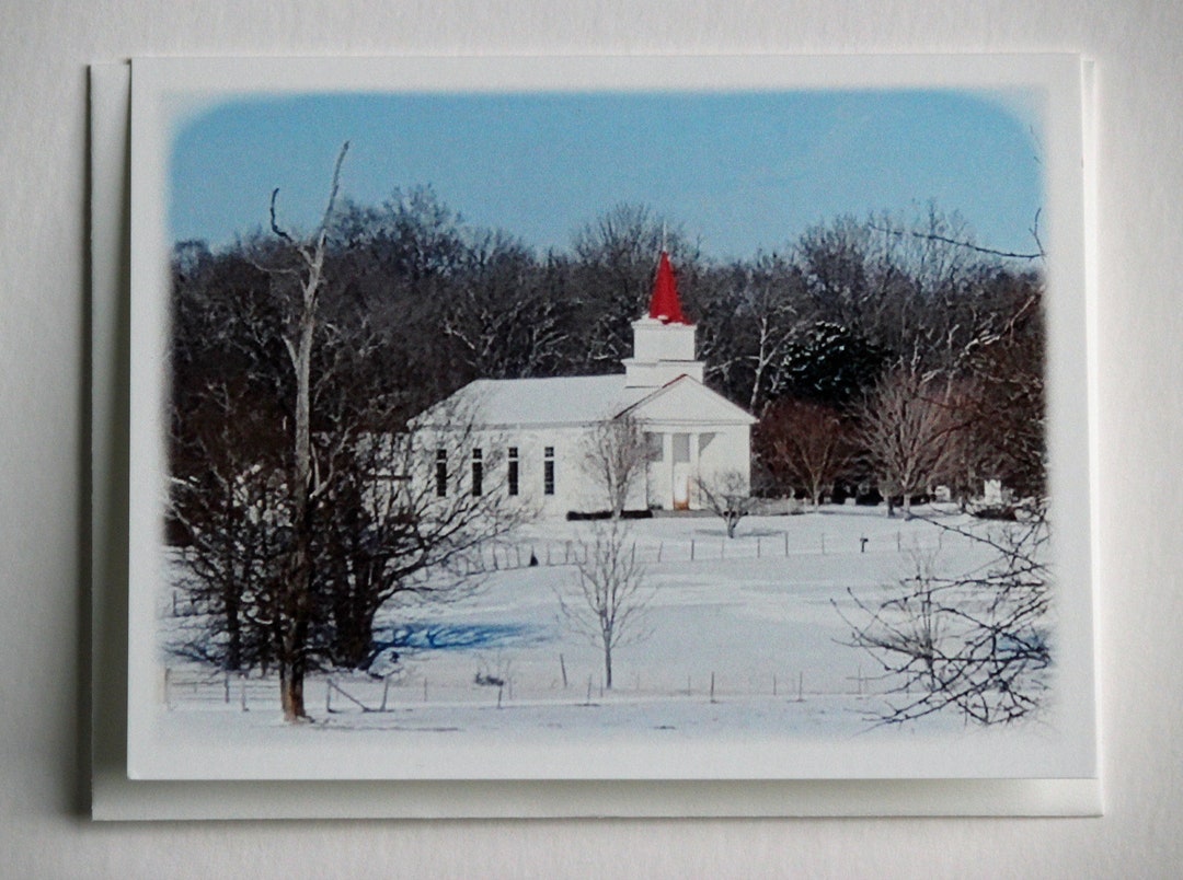 10 Country Church Blank Note Cards Rural Scene Fine Art Etsy