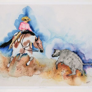 Western art, Horse art, Fine Art Print,  Horse paintings, horse art print, ranch art, signed art print, Giclee print, cowboy art, rodeo art
