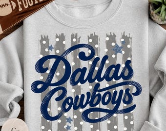 Dallas Cowboys PNG, Cowboys Football PNG, Dallas Football Png, Cowboys Fan Shirt Png, Football Game Day, NFL Fan Football