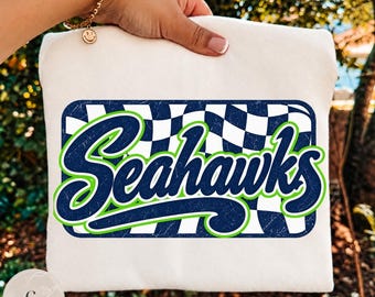 Seattle Seahawks PNG, Seahawks Football PNG, Seattle Football Design, Seahawks Shirt PNG, Football Mom Png, Game Day Png, Sports Png