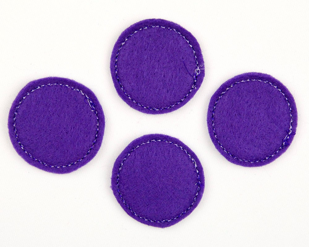 PAW PRINT Embroidered Felt Embellishments / Appliques Etsy