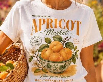 Mediterranean Summer Tee, Euro Summer Vacation Shirt, Coastal Travel Graphic Tee, Amalfi Coast Aesthetic, Organic Cotton T-Shirt