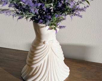 Wedding Dress Vase Planter