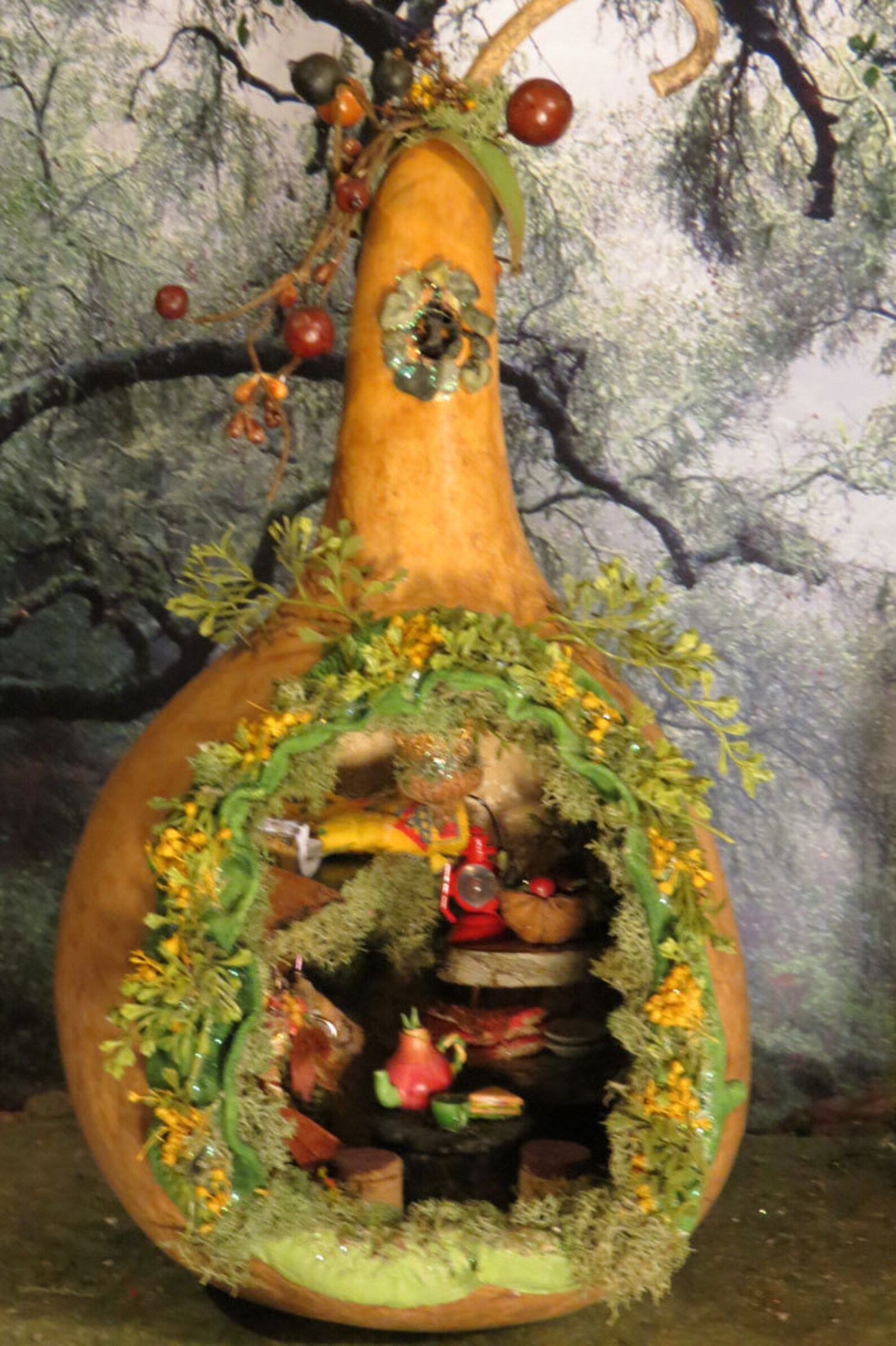 Fairy House Sale A Fairy's Gourd Cottage Enchanting Etsy