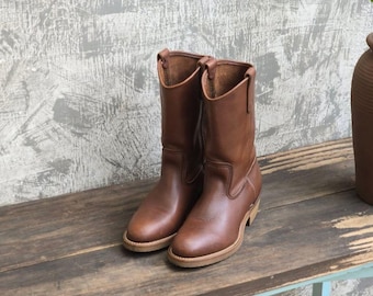 Nouvelles bottes de cowboy occidentales en cuir pur faites main pour homme