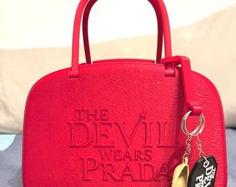 Borsa per popcorn de Il diavolo veste Prada 2 - Borsa da cinema stampata in 3D + due charm, oggetto da collezione cinematografico