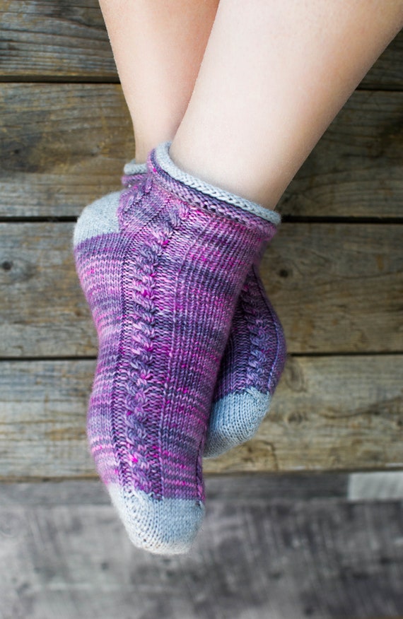 tricot bas talon double