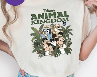 Comfort Colors Safari Disney Shirt Animal Kingdom Graphic Tee Mickey And Friends Vacation Shirt Cute Disney Park Outfit Tee Disney Animal