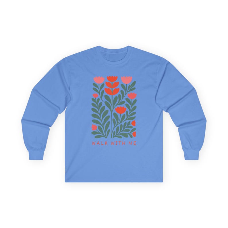 LDS Girls Camp Shirt Walk With Me, YW Camp Floral Shirt 2026, Moses 6 Shirt, Young Women Camp Tee, Multiple Colors Bild 6