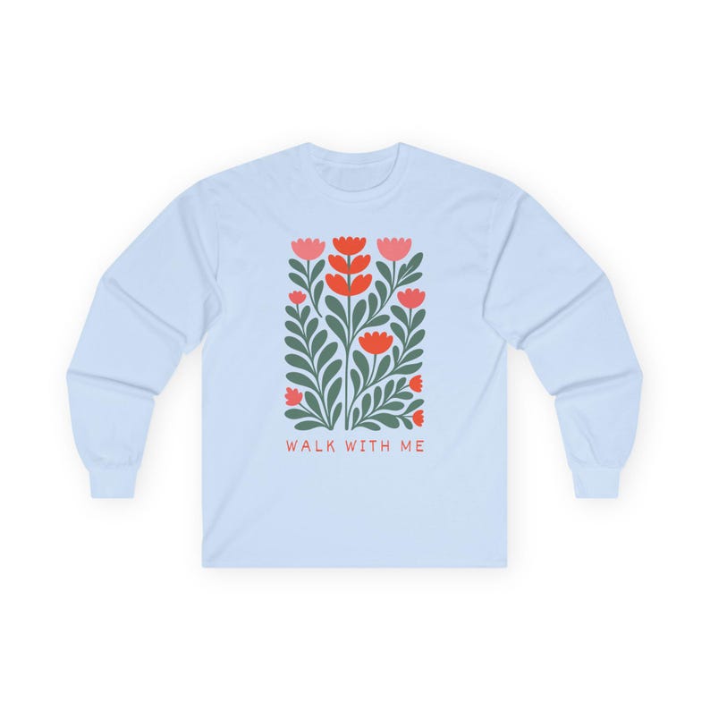 LDS Girls Camp Shirt Walk With Me, YW Camp Floral Shirt 2026, Moses 6 Shirt, Young Women Camp Tee, Multiple Colors Bild 5