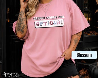 Gender Norms Shirt Pride Merch | Funny Tee on Gender Roles, Subtle Pride Shirt