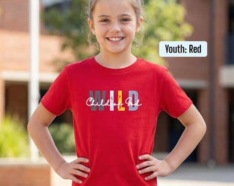 Child of God Shirt, Christian Crewneck, Faith Gifts for Youth Group, Wild Child of God Tee