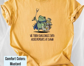 Occupation Therapy Shirt, Comfort Colors OT, Cute OT Shirt, ot Teacher Gift, BCBA Shirt, Funny Medieval Frog T-shirt