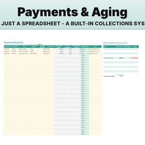 Consignment Tracker Spreadsheet | Google Sheets, Excel | Artist Sales Commission Template image 5