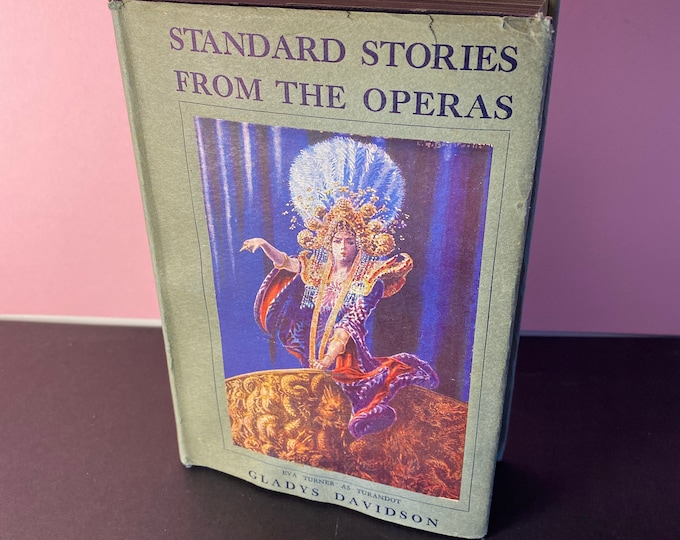 OPERA Standard Stories // Gladys Davidson // Combined Vol 1947 // 154 Operas // easy to follow Libretto // Rare Antique near mint