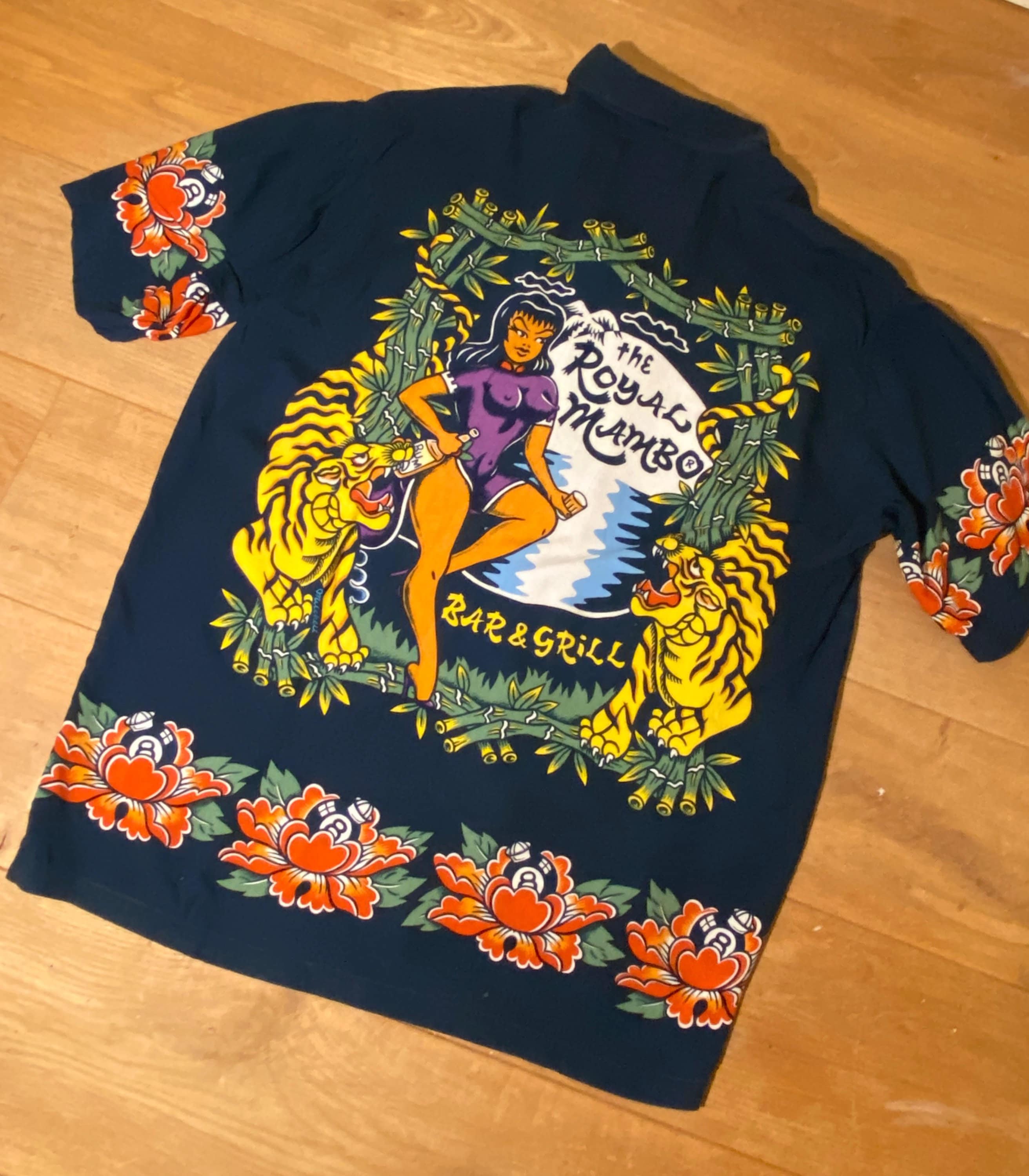 Robert Moore Bull 1990 100% Mambo Vintage Hoodie 112 | TIKI