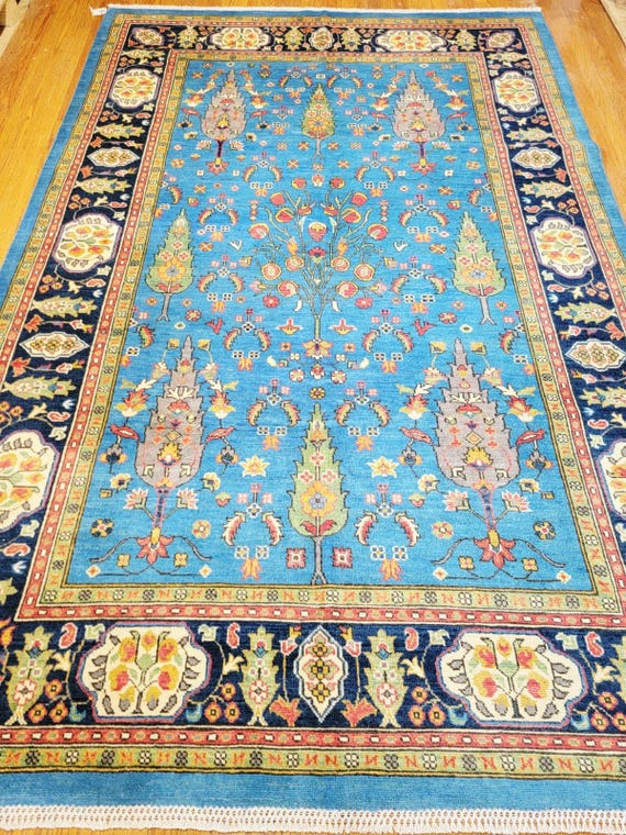 Super Kazak 6’ x 9’ Hand Knotted Wool Rug