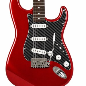 Golpeador personalizado para Fender Stratocaster – Placa protectora blindada de 3 capas imagen 2