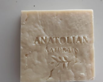 Handmade 5 Soap Bar Set | Anatolian Herbals | Authentic Turkish Bath Spa Gift Box | Aleppo, Hammam, Olive Oil, Wild Pistachio, Rose