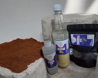 3 items : 1 Akasan, 1 Esans, and 1 Chokola