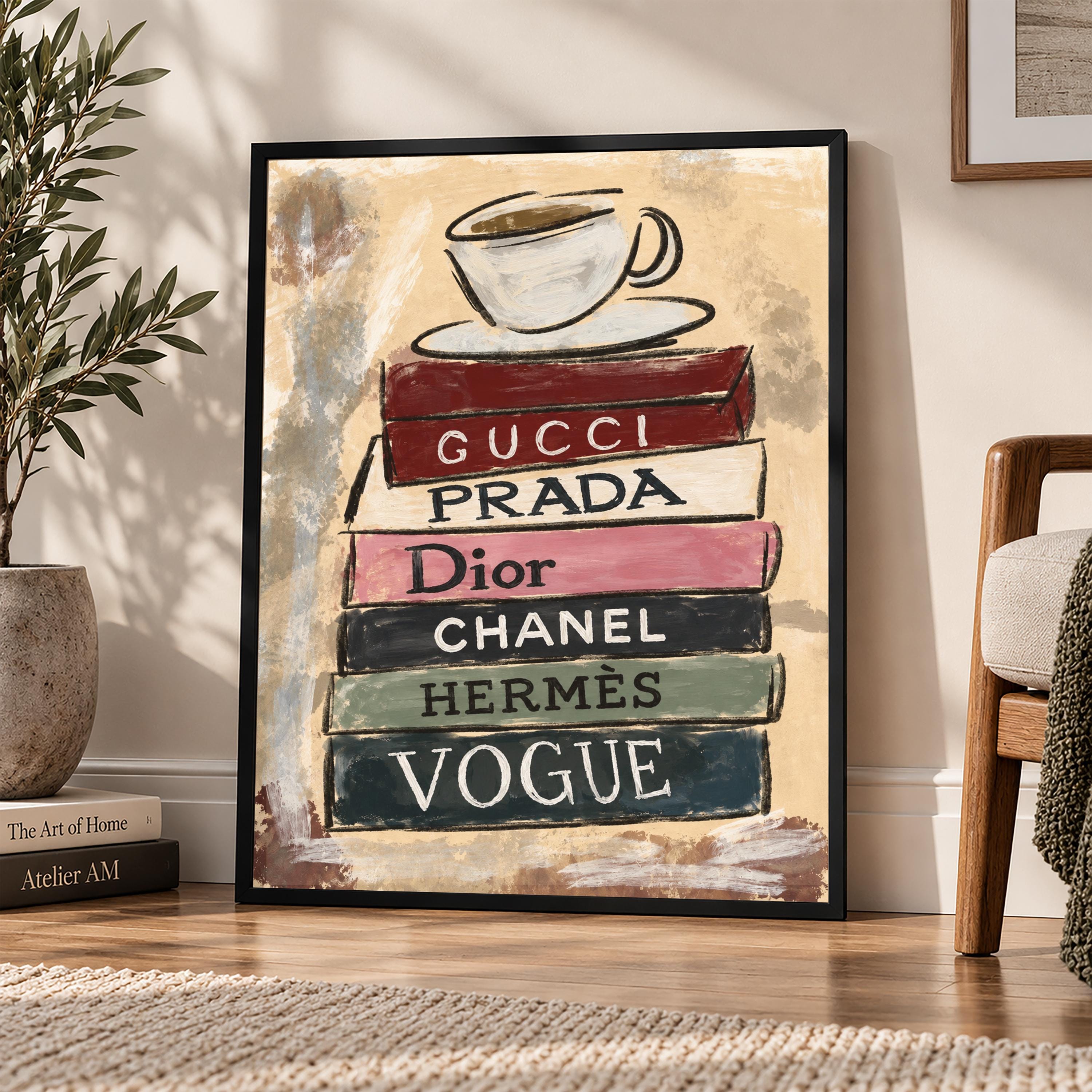 Chanel Poster Prada - Etsy