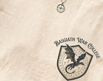 Vintage Basgiath War College, Comfort Color Shirt, Fourth Wing Shirt, Dragon Rider Shirt, Violet Sorrengail Tee, Xaden Riorson