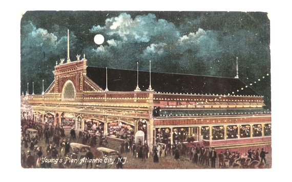 Antique Postcard NJ Atlantic City 1900s New Jersey