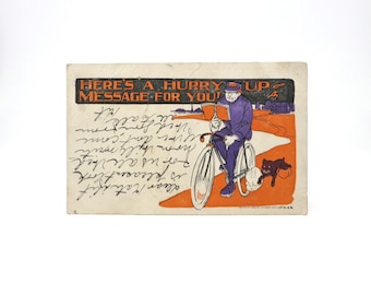 Cartolina d'antiquariato 1906 Rural North Fork Long Island NY