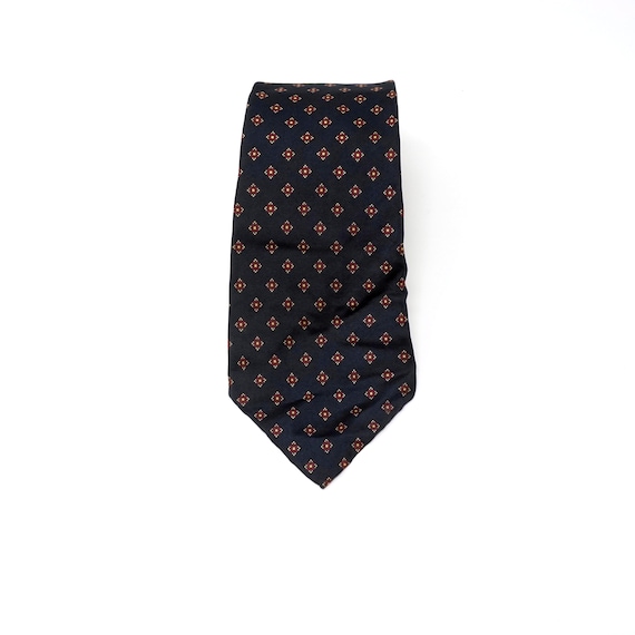 Louis Vuitton Monogram Classic Tie Navy Silk