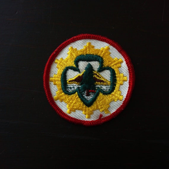 Vintage Girl Scout Patch Senior Girl Scout Trailblazer Etsy